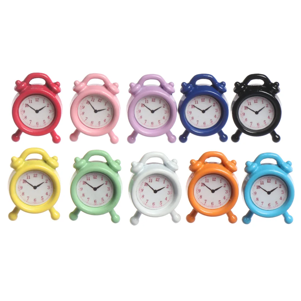 Reloj despertador miniatura juguete para casa de muñecas - imagen 3