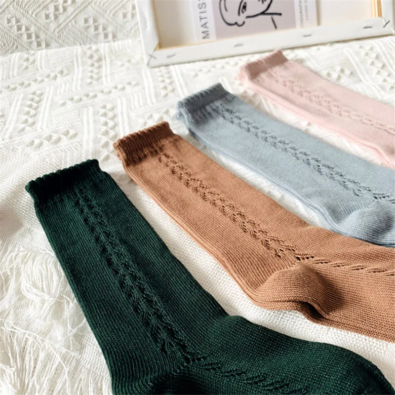 Calcetines transpirables de verano para bebé – Malla suave y ligera