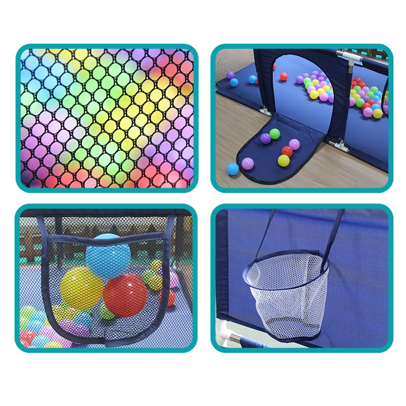 IMBABY Parque infantil para bebés interior con piscina de pelotas - imagen 4