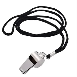 Silbato acero inoxidable para árbitro fútbol baloncesto