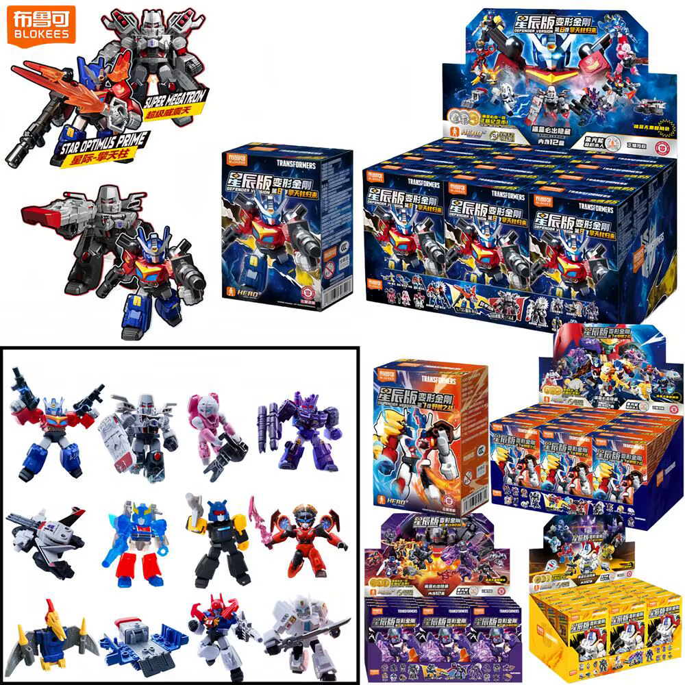 Blokees Figura Transformers Megatron – Juguete transformable para niños