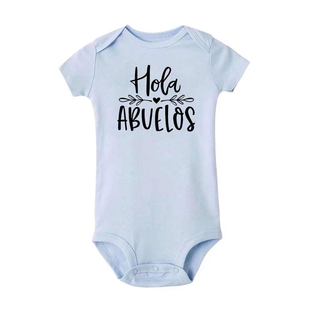 Mono de bebe estampado con diseno espanol - regalo para recien nacido - imagen 3