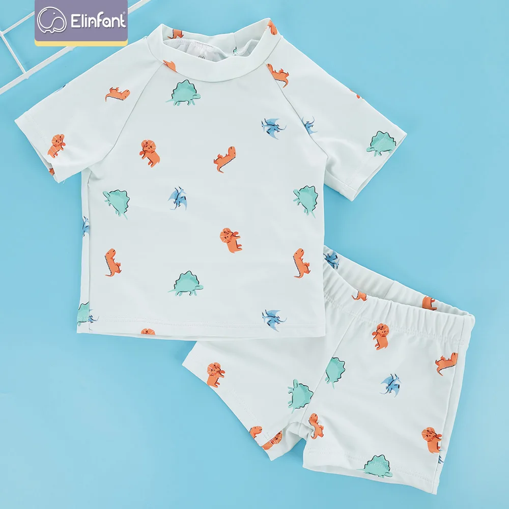 Elinfant – Bañador infantil manga corta para playa