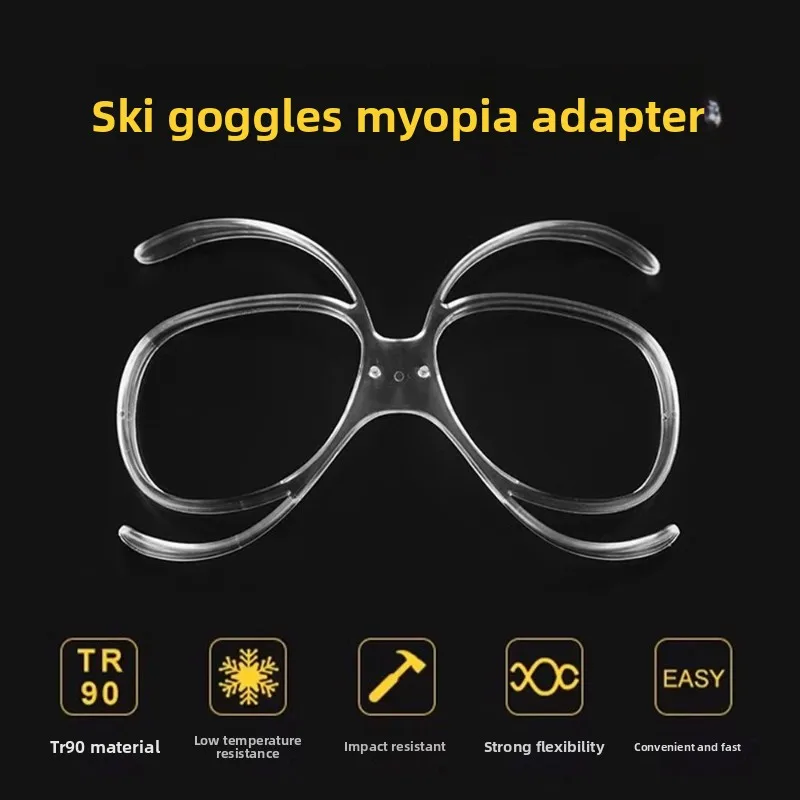 Adaptador miopía infantil para gafas de esquí – Sin lente estilo mariposa - imagen 3