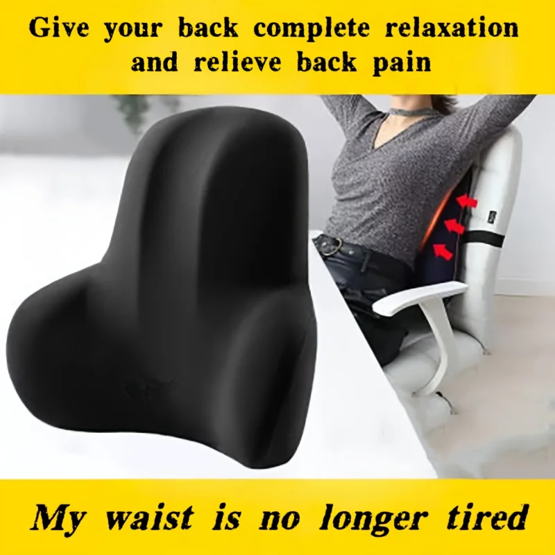 Cojín lumbar para silla y coche: soporte ergonómico de espalda - imagen 2