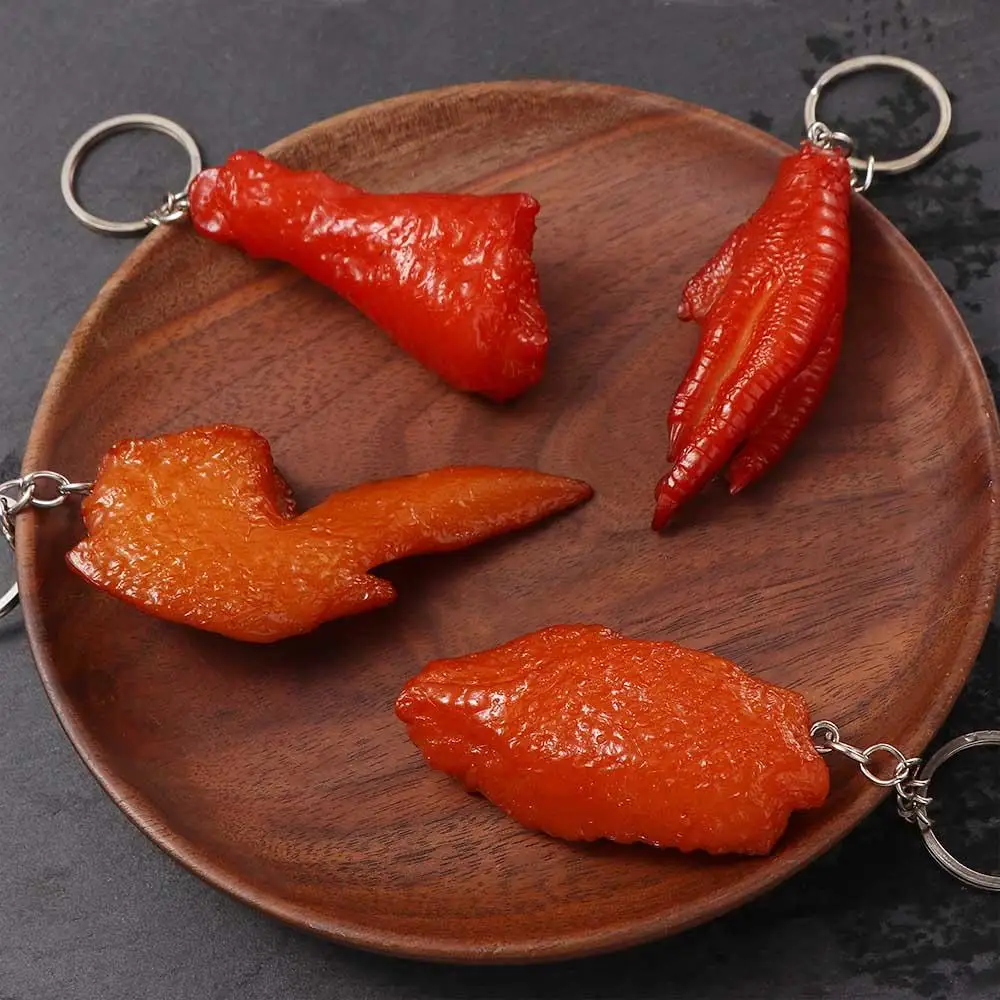 Colgante de comida simulada tipo bolso