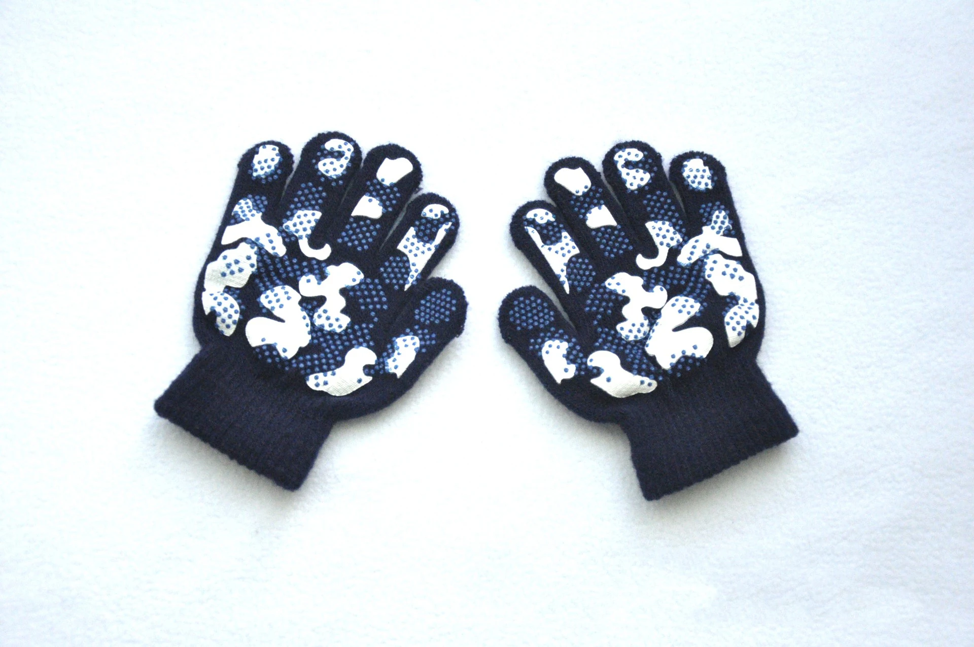Guantes camuflaje gris para niño Ayaco.Fan