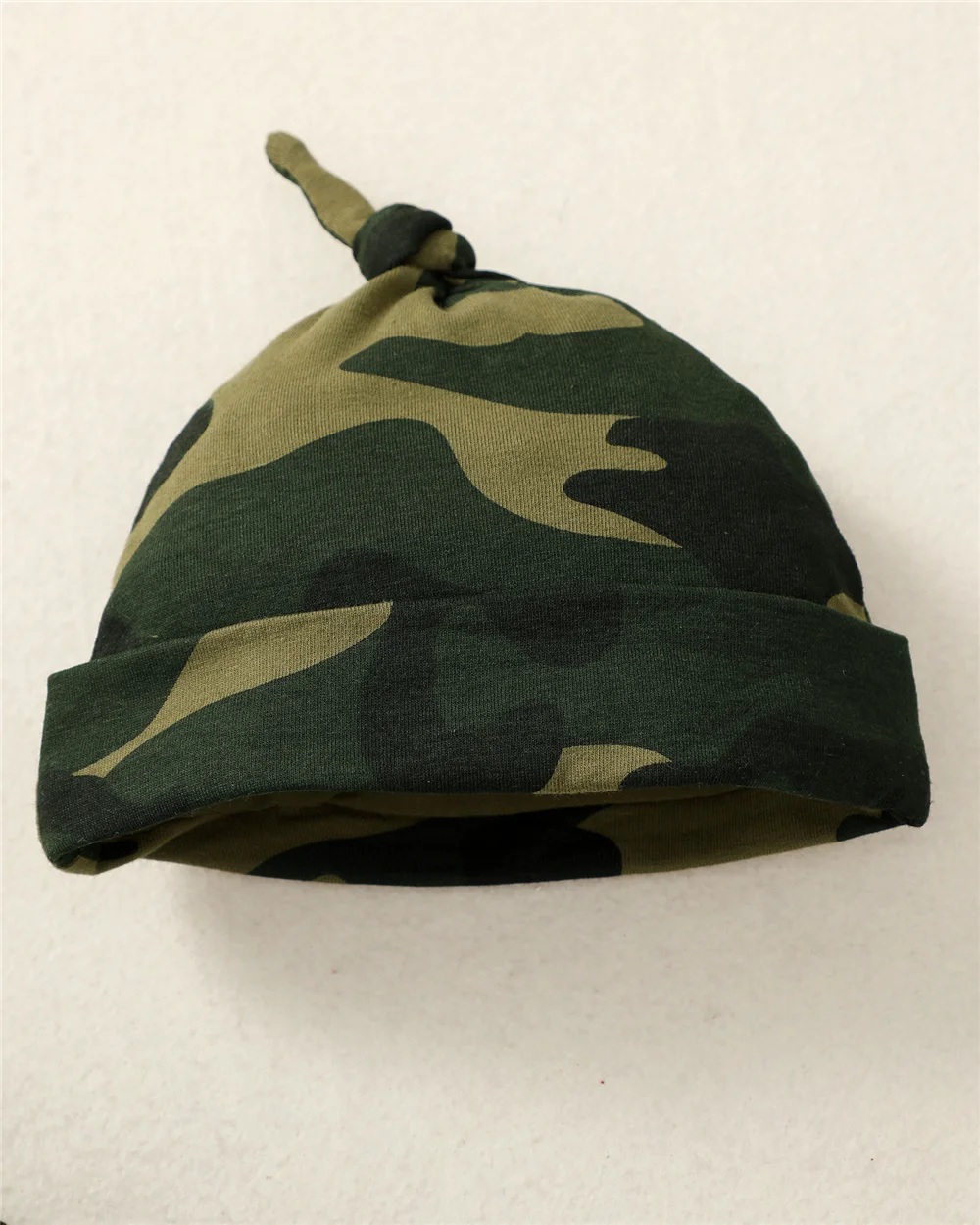 Conjunto bebé recién nacido: pelele letra y pantalón camuflaje con gorrito - imagen 5