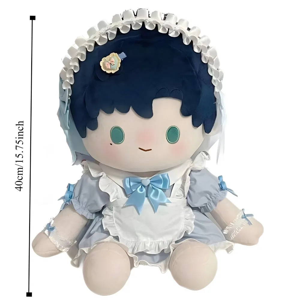 Vestido de novia blanco para muñeca de 40 cm
