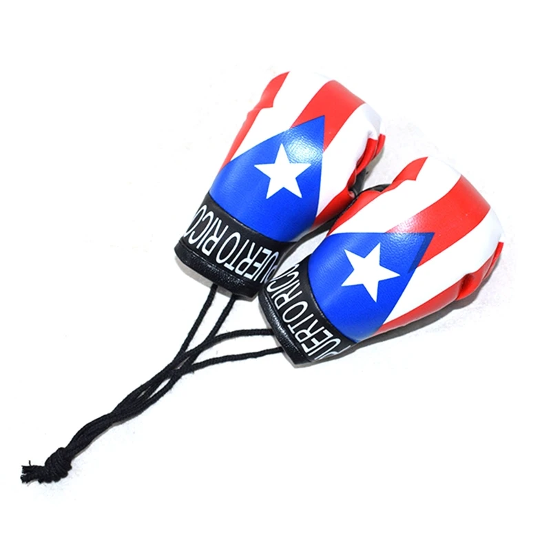 Guantes de boxeo simulados para sesión de fotos de recién nacido - imagen 5