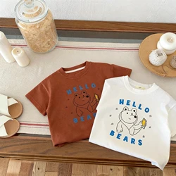 Camisetas manga corta para niños – Ropa verano informal