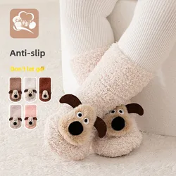 Calcetines invierno antideslizantes para bebés – Cálidos con dibujos