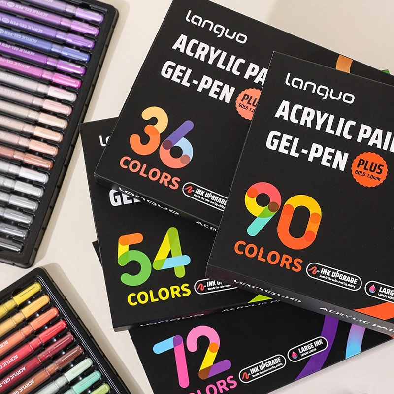 Languo rotuladores de pintura acrílica para manualidades infantiles - imagen 3