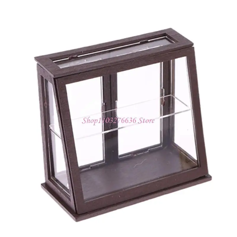 Mostrador pastel de madera para casas de muñecas panadería - imagen 5