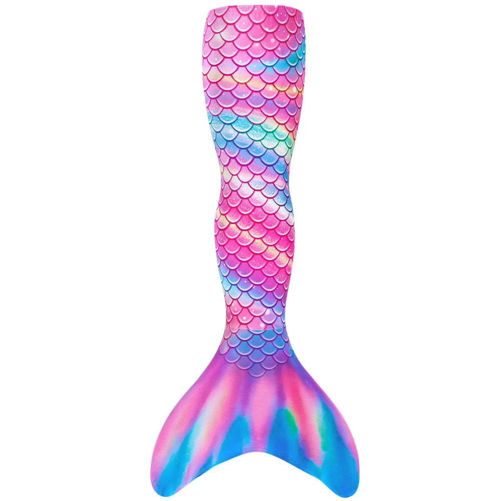 Bañador una pieza cola sirena para niñas – playa - imagen 3