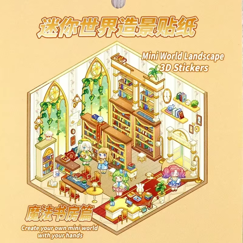 Pegatinas infantiles 3D para manualidades y scrapbooking creativas - imagen 5