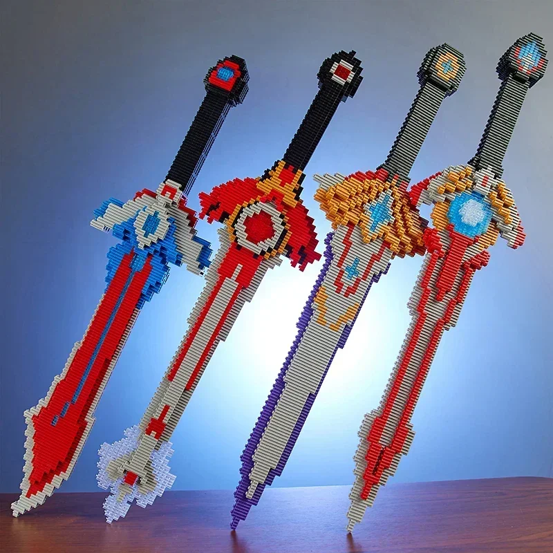 Espada juguete ninja bloques de construcción para niños - imagen 2