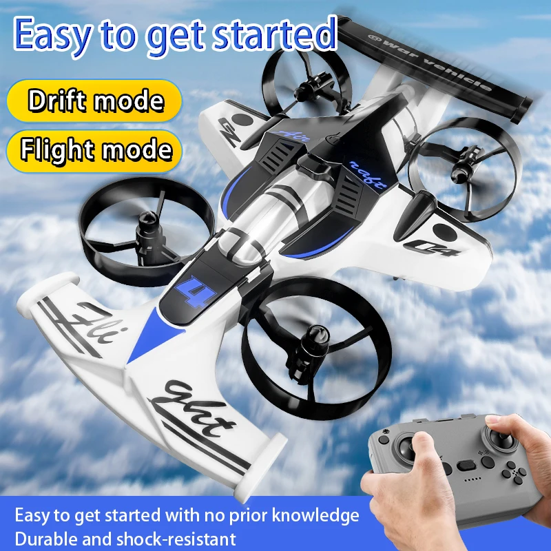 Drone mini CZ04 con modo dual aire y tierra, mando RC - imagen 4