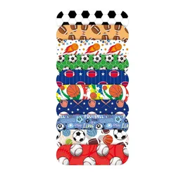 Curitas impermeables con estampado de fútbol para niños