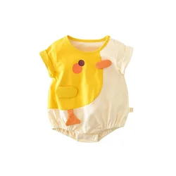 Body verano Milancel para bebé niña – Print pollo pequeño – Tela suave