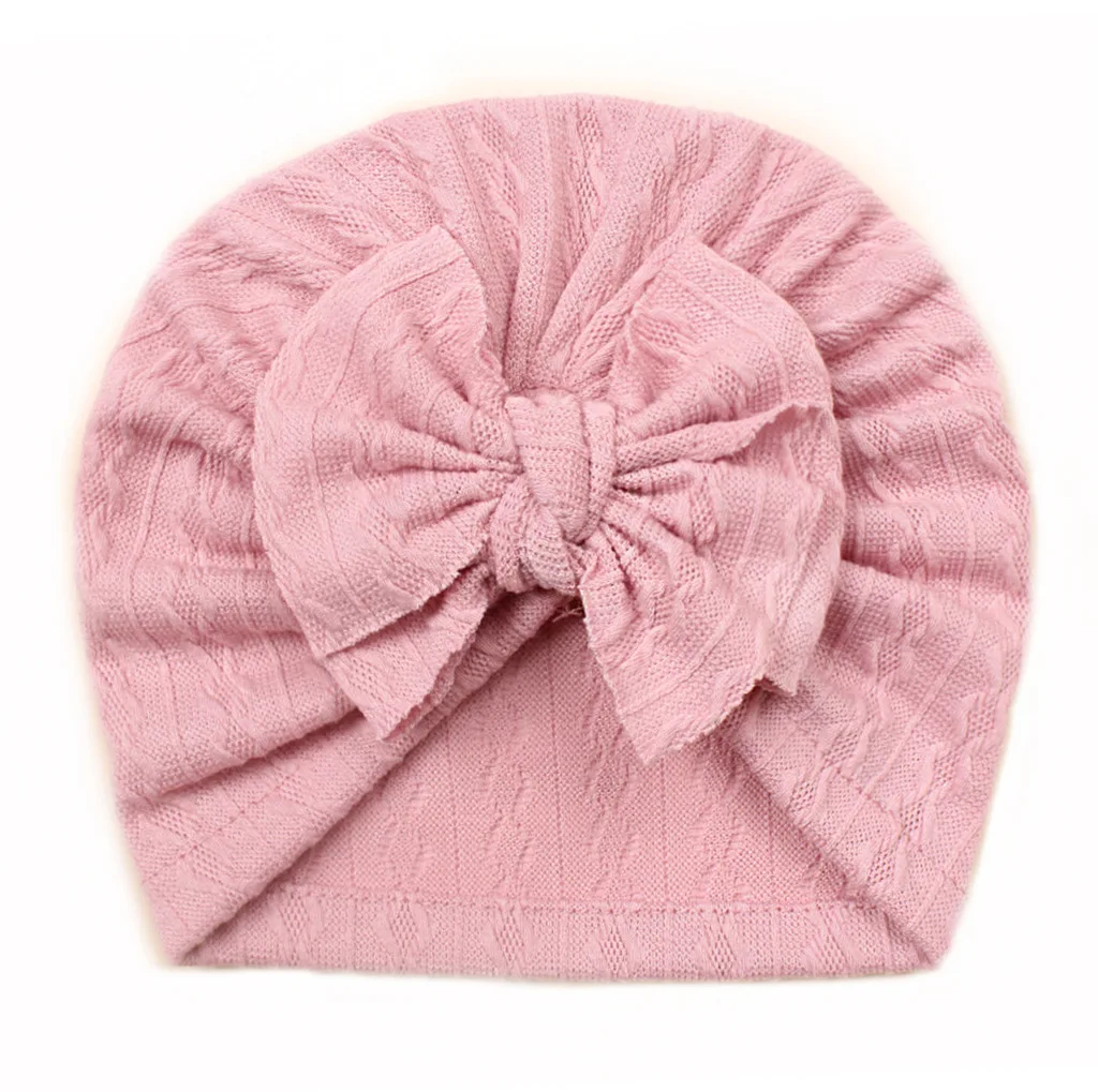 MILANCEL gorro bebé con lazo dulce y capucha suave para recién nacido - imagen 5