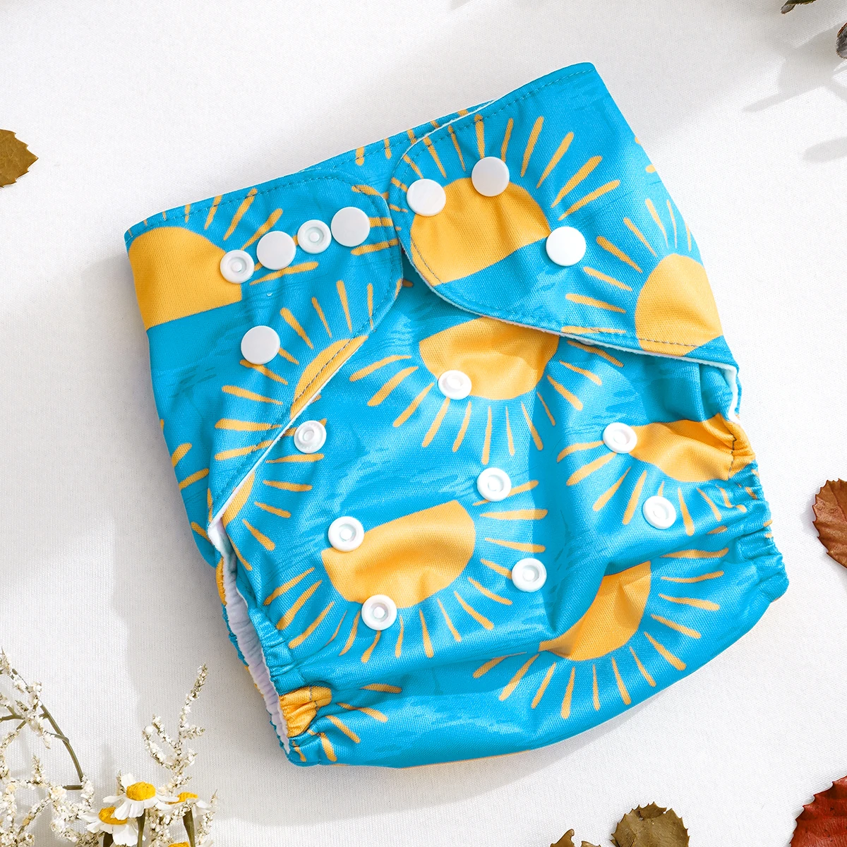 Pañales de tela reutilizables para bebé – Impermeables y ajustables