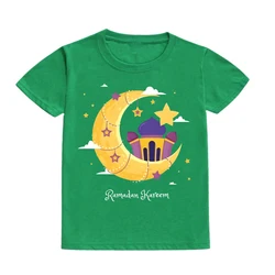 Camiseta infantil de Ramadán con estampado de luna