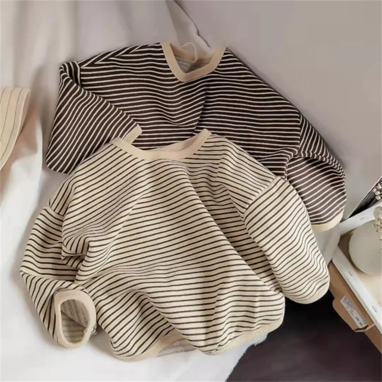 Camiseta Lawadka a rayas estilo casual