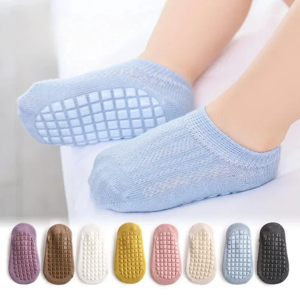 Calcetines invisibles de algodón para bebés de verano antideslizantes - imagen 5