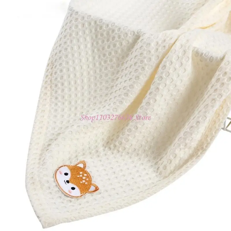 Toalla de baño de algodón para bebé – Suave, transpirable y estampada - imagen 4