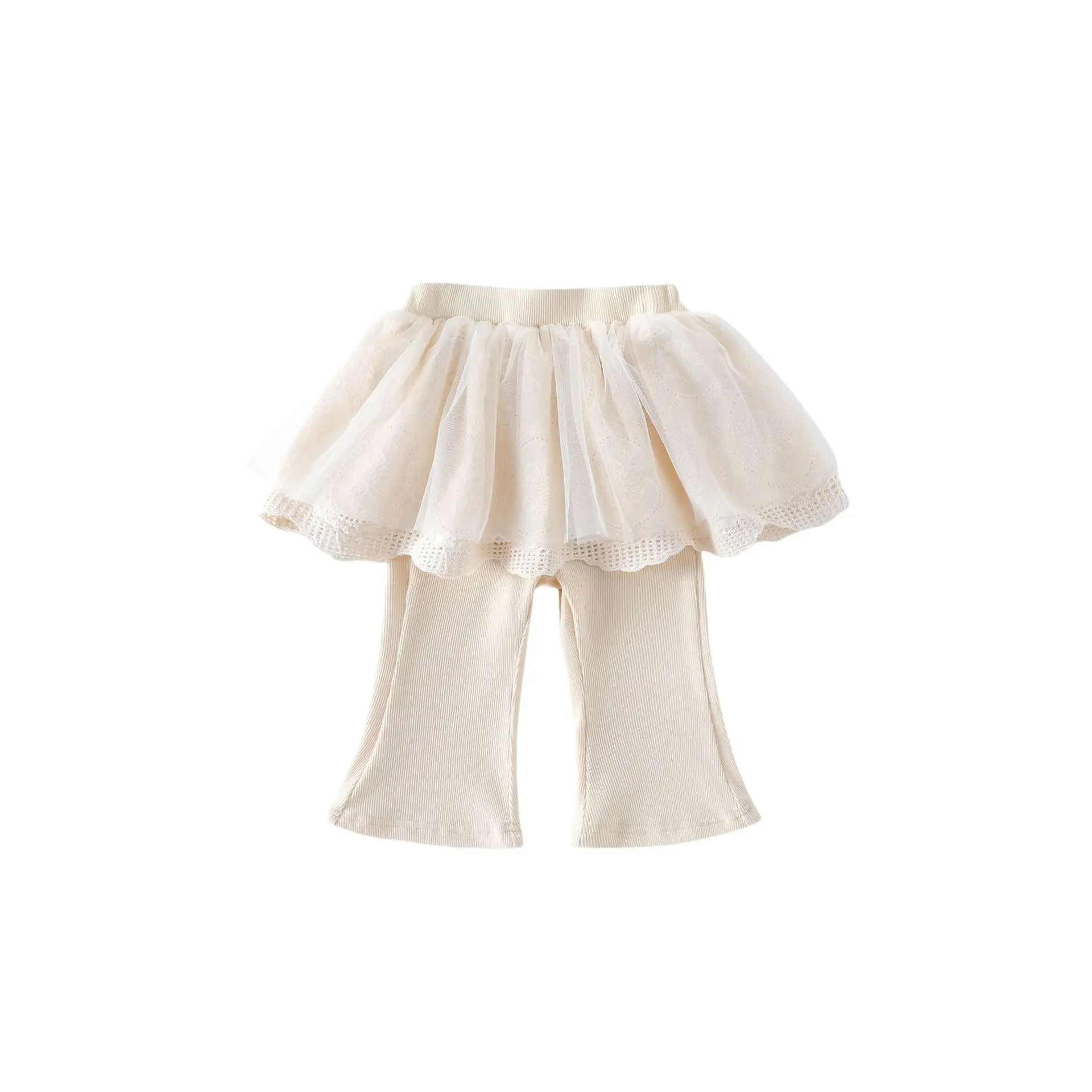 Mallas y falda de princesa de encaje para niñas, primavera y otoño - imagen 5