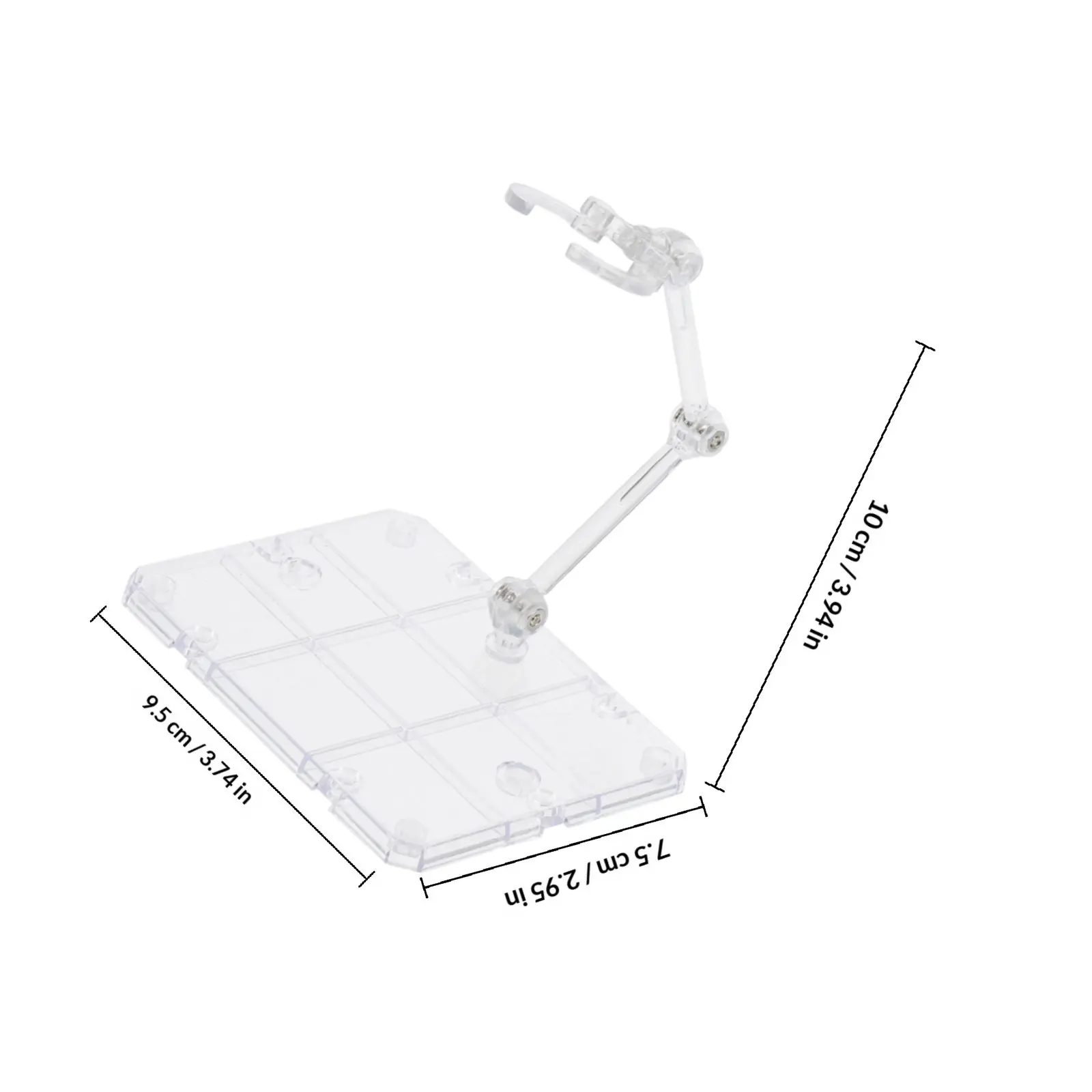 Soporte para figuras de acción efecto llama con base plana - imagen 5