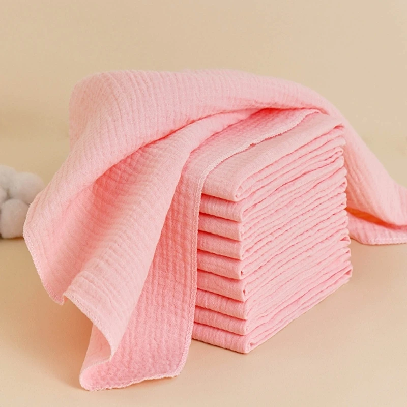 Pañales de algodón orgánico lavables para bebé – Gasa suave reutilizable - imagen 3