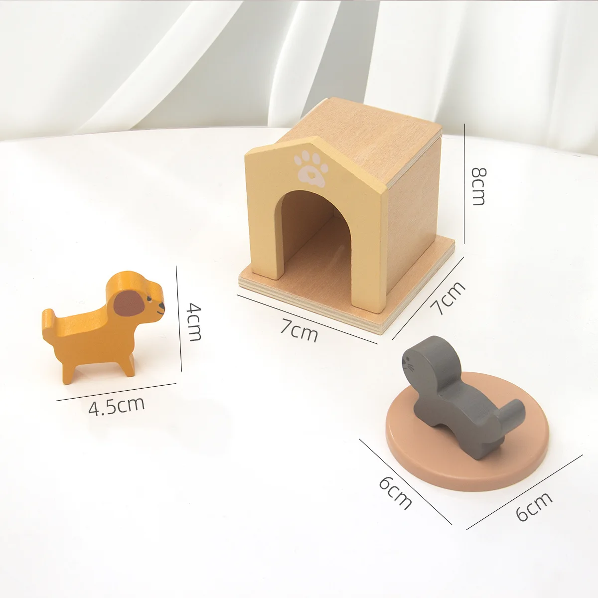 Composición de microescena con muebles