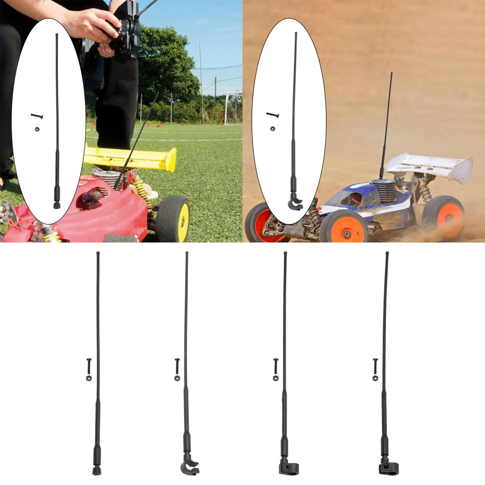 Antena RC repuesto para coche radiocontrol – Mejora señal - imagen 4