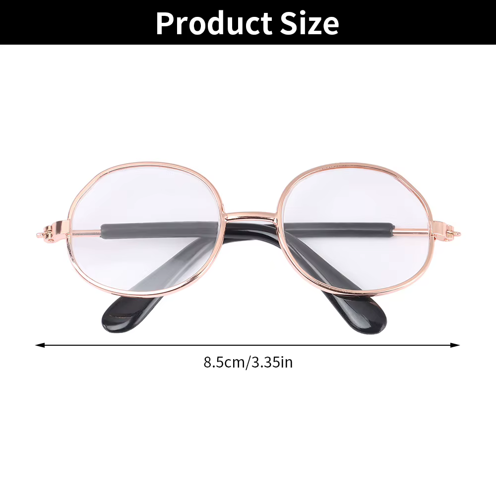 Blythe Gafas de Sol para Muñecas con Montura Redonda Metálica - imagen 5