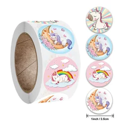 Pegatinas de unicornio decorativas para niños de guardería