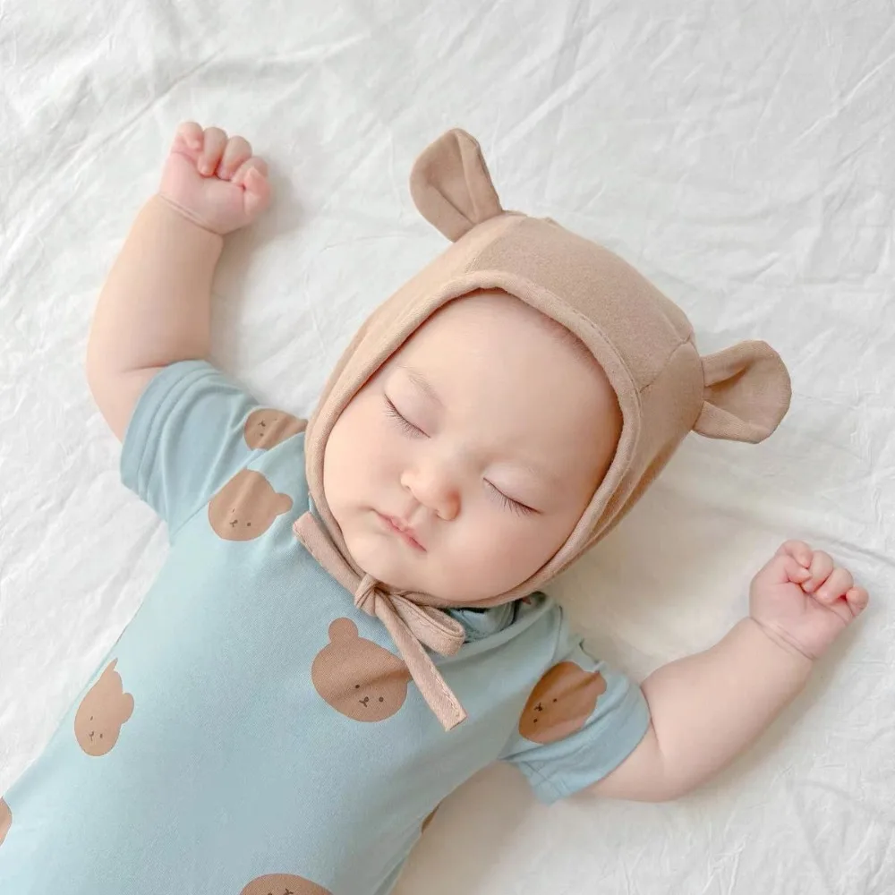 Gorro bebé con diseño de conejito para primavera y otoño - imagen 3