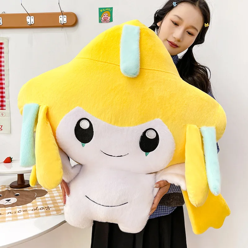 Peluche Pokémon Jirachi grande tipo almohada, regalo infantil