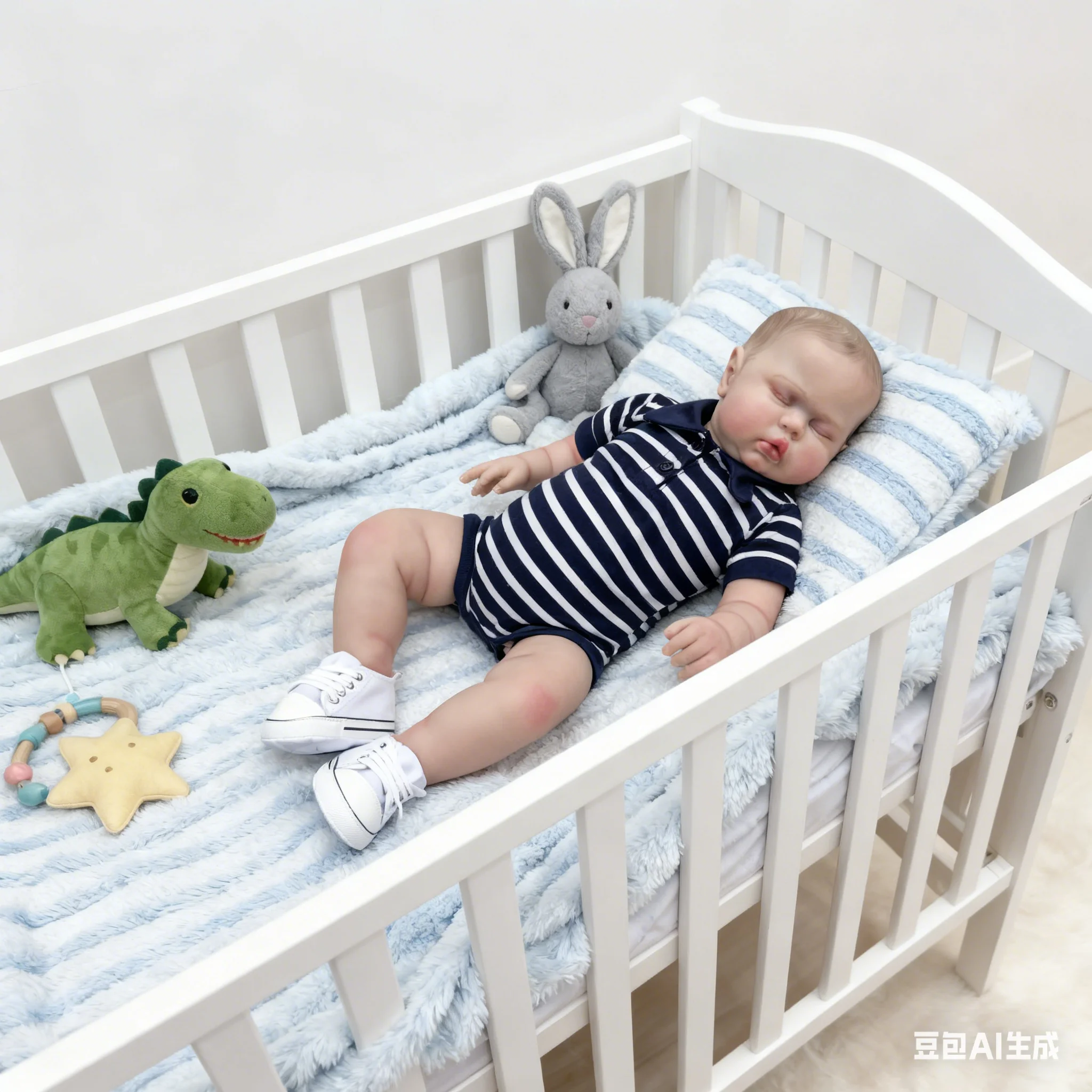 Muñeca recién nacida NPK Pickle 3D realista coleccionable para niños - imagen 4