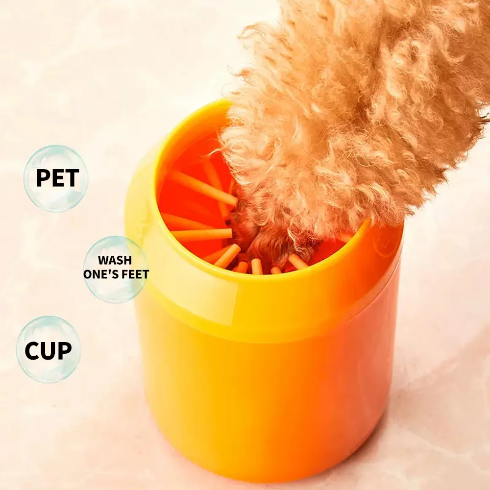Limpiador de patas para perros y gatos con cerdas de silicona - imagen 4
