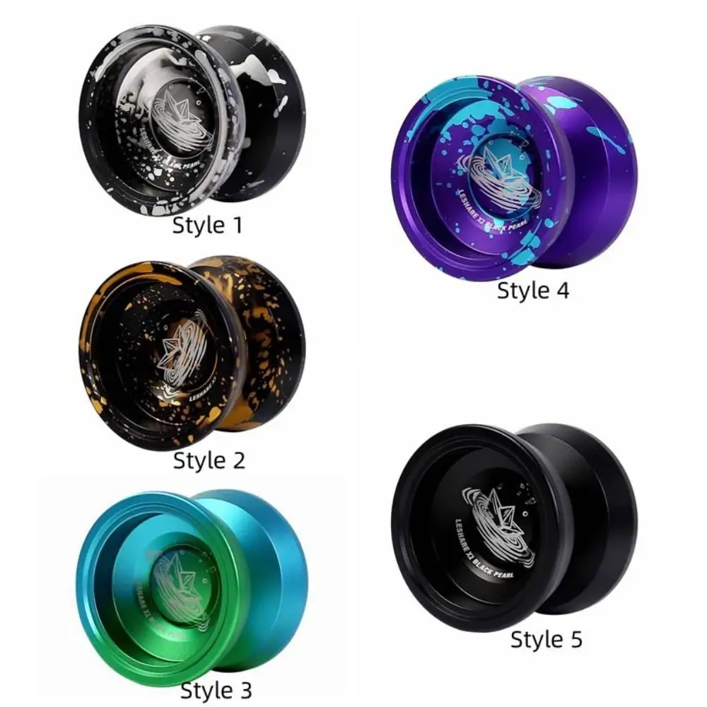 Yo-Yo metálico para niños con diseño en V