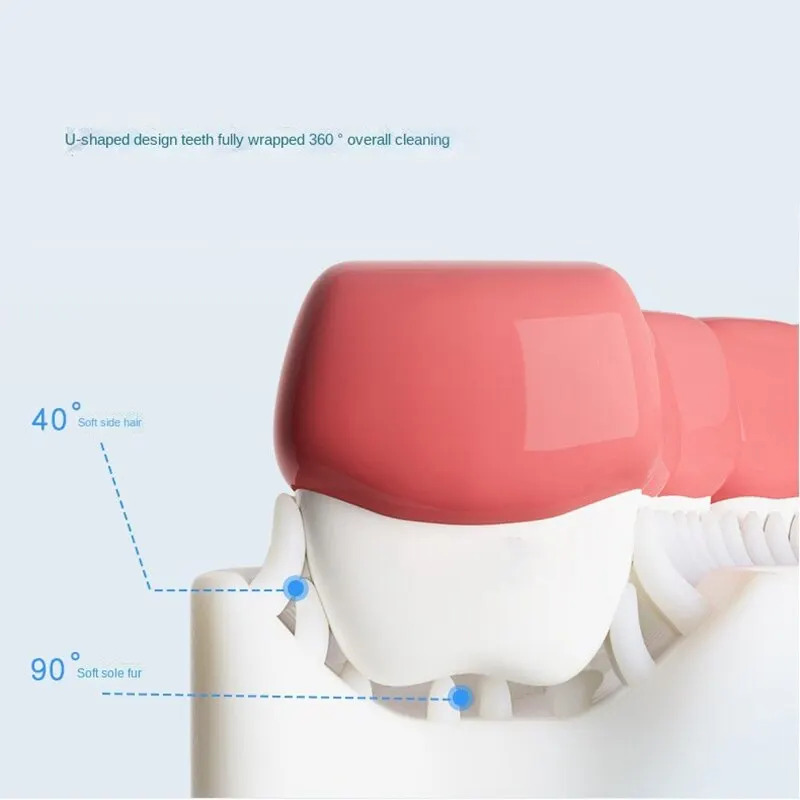 Cepillo dental infantil de silicona 360° para bebé y niño - imagen 3