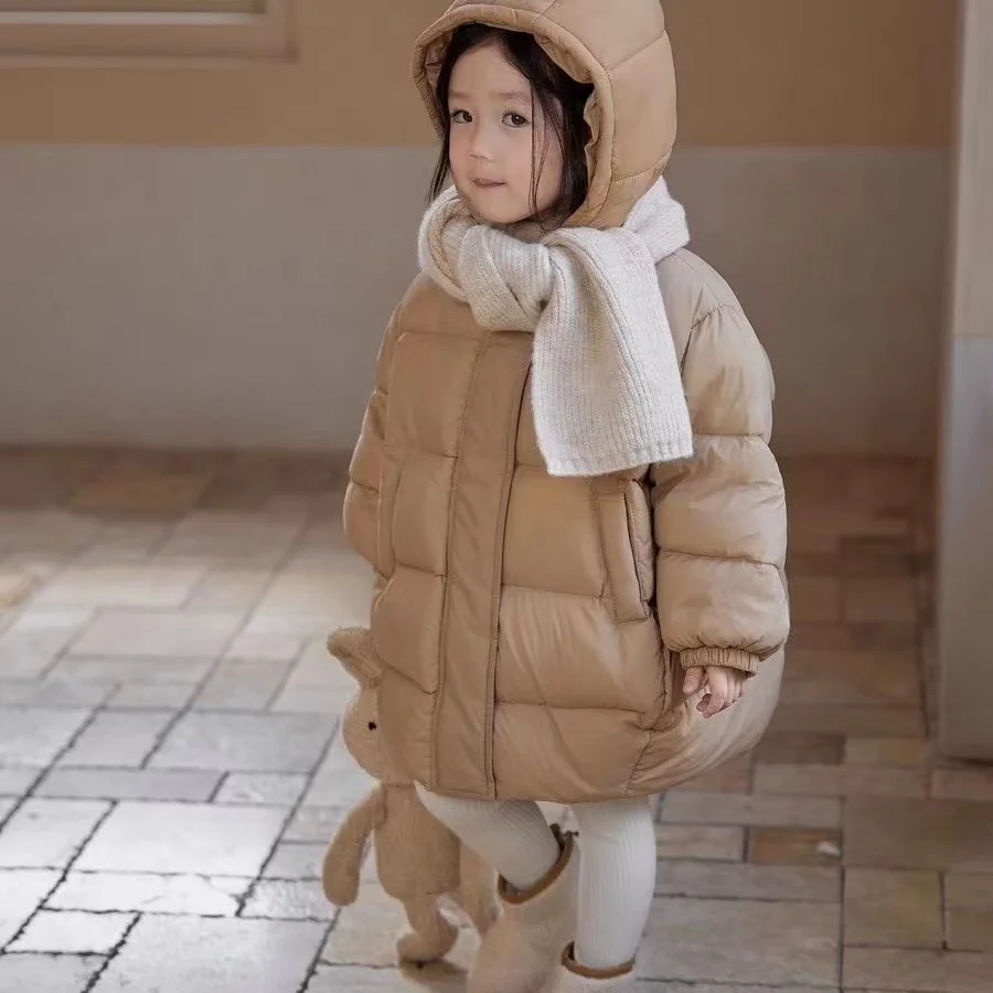 Abrigo de plumón acolchado para niños, parka cálida de invierno - imagen 3
