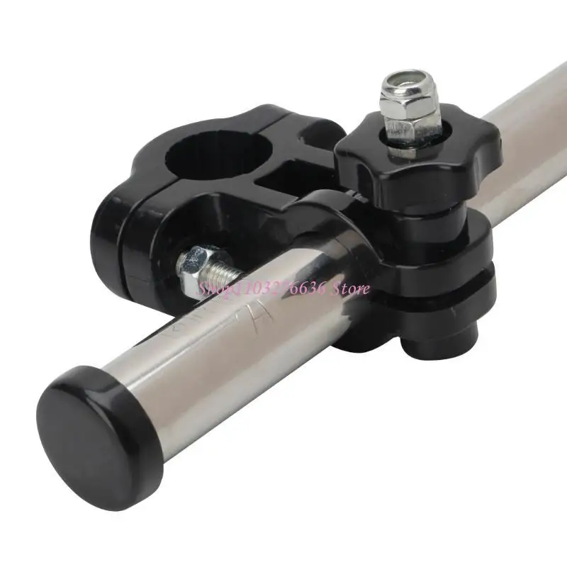Sombrilla UV para cochecito con soporte y pinza de toldo - imagen 5