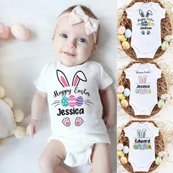 Body de Pascualita personalizado con nombre para bebé – Diseño conejito