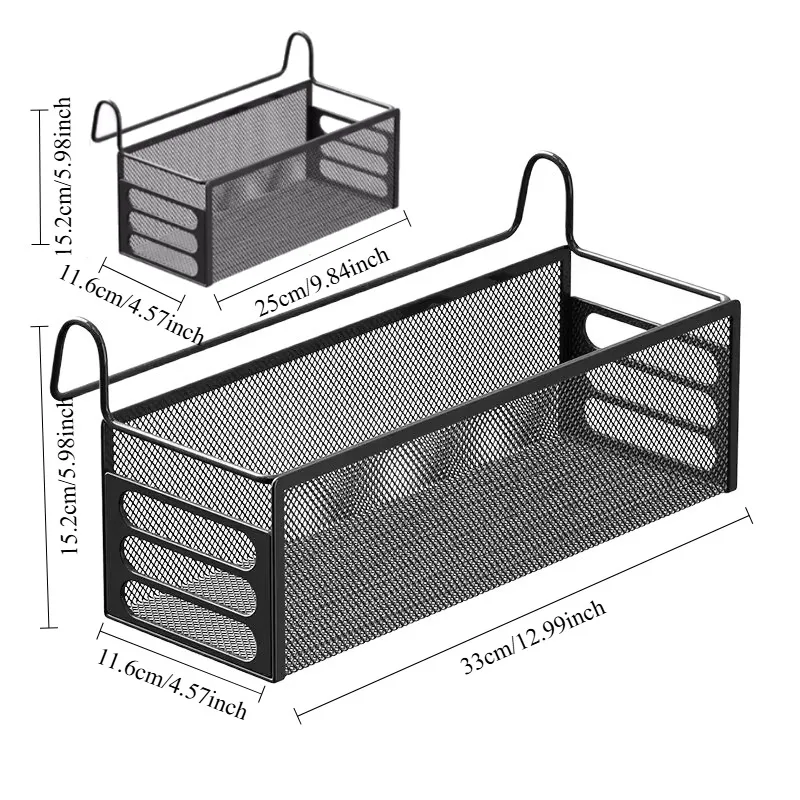 Organizador colgante cabecero cama: cesta de almacenaje - imagen 4
