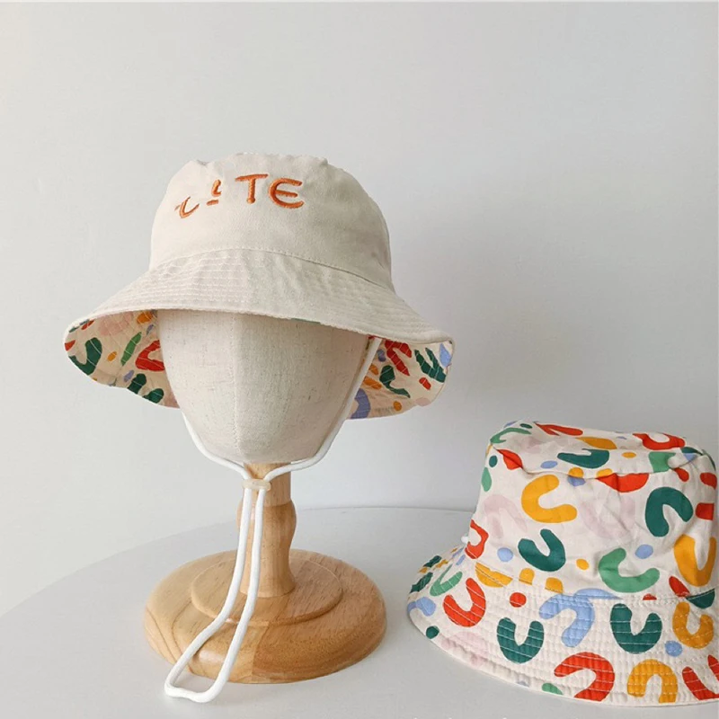 Sombrero cubo reversible para niños – Protección solar, verano