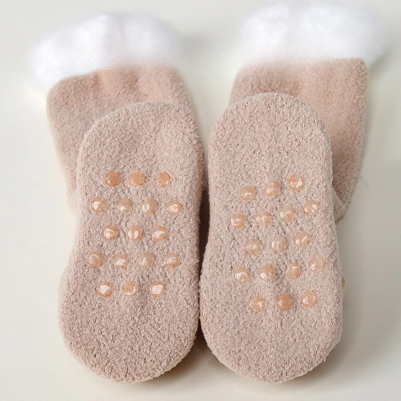 Calcetines de lana para bebé de invierno – Suaves y acolchados - imagen 5