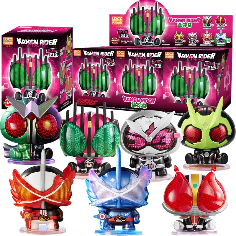 Kamen Rider figura de anime coleccionable sorpresa para niños - imagen 2